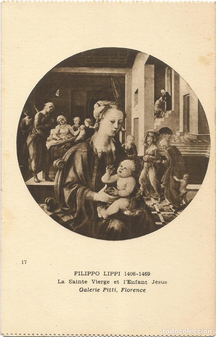 Postales: VIRGEN Y EL NI&Ntilde;O JESUS - POSTAL ANTIGUA -
