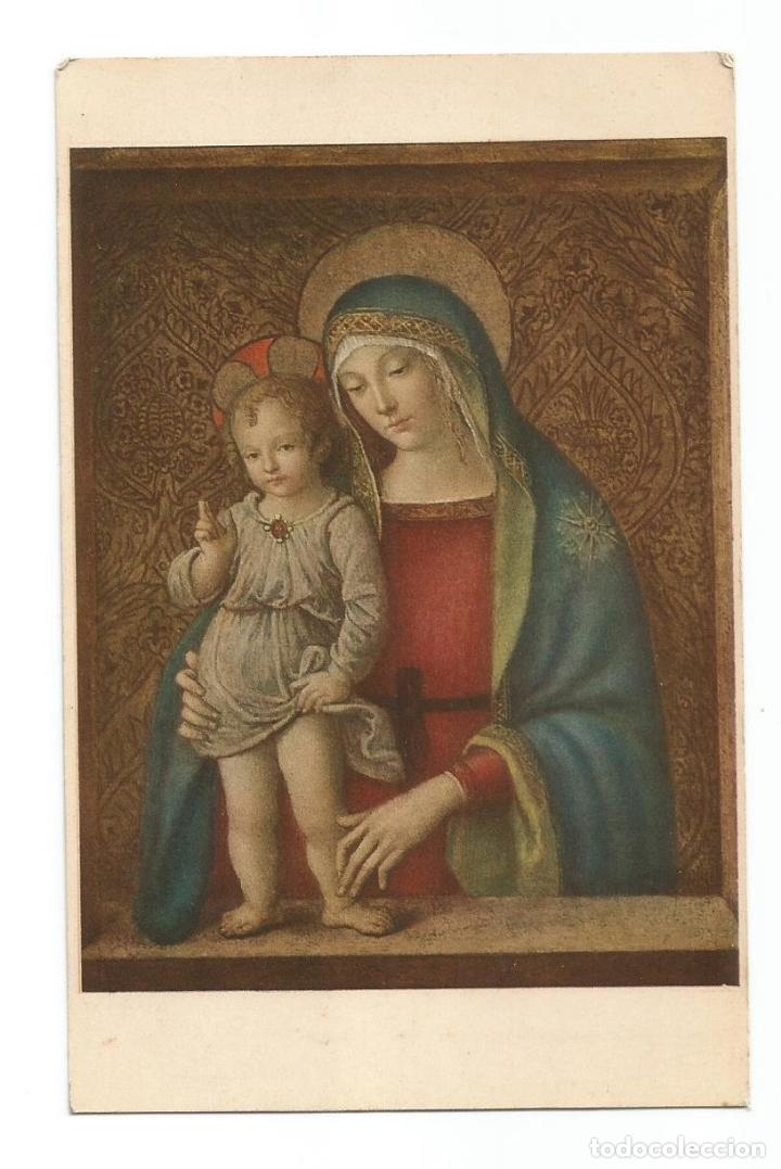 Postales: VIRGEN Y EL NI&Ntilde;O JESUS - POSTAL ANTIGUA -