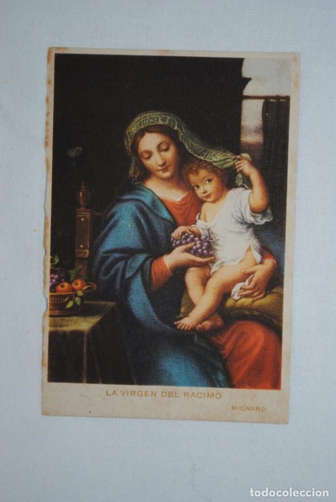 Postais: VIRGEN DEL RACIMO , Y HERRAMIENTAS PARA EL CAMPO .