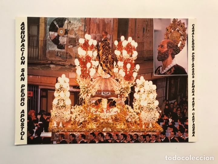 Postkarten: CARTAGENA. Postal Semana Santa. Agrupacion San Pedro Apostol. (CALIFORNIOS)