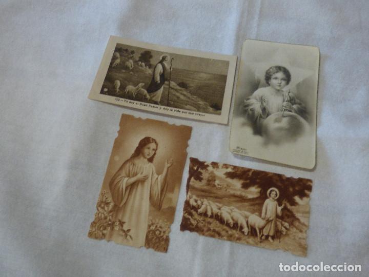 Postales: estampas religiosas. - Foto 1
