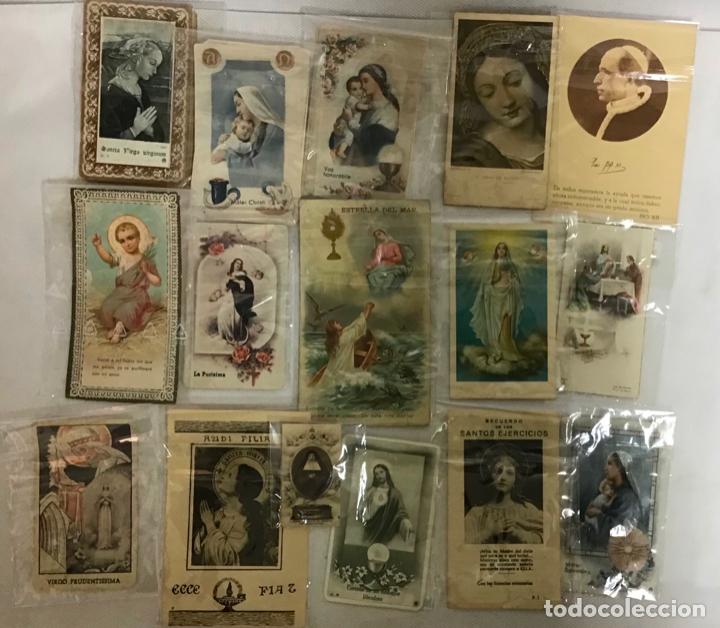 Postales: LOTE DE ESTAMPAS RELIGIOSAS - Foto 5