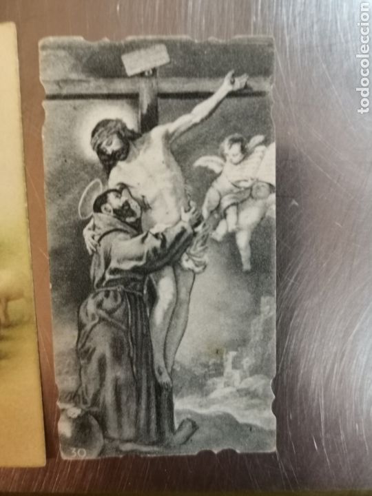 Postales: 5 estampitas peque&ntilde;as. - Foto 4