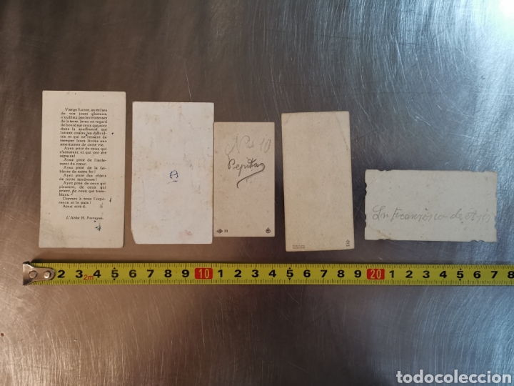 Postales: 5 estampitas peque&ntilde;as. - Foto 6