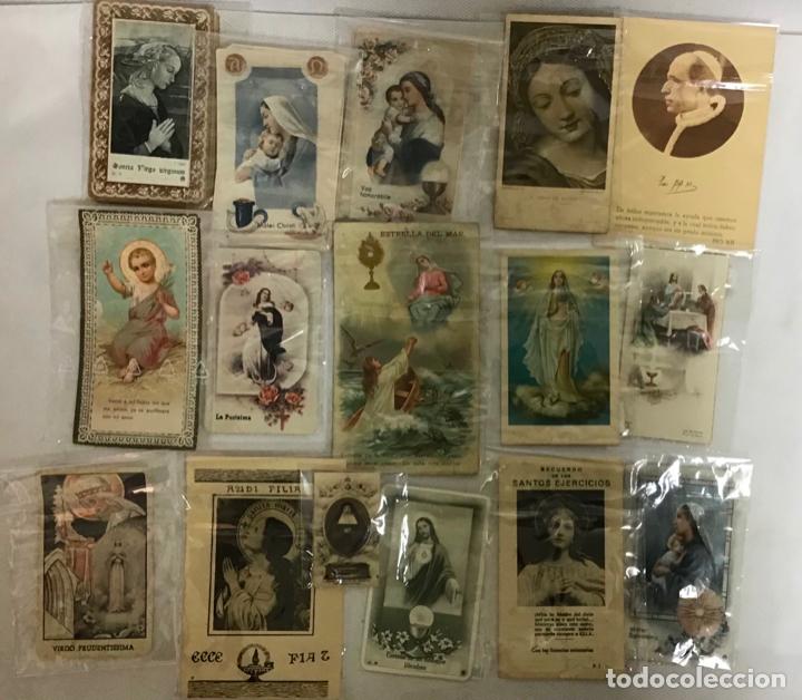Postales: LOTE DE ESTAMPAS RELIGIOSAS - Foto 6
