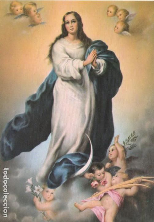 Postales: postal - virgen - inmaculada concepcion - n&ordm; 5413 - col. perla - ed pagsa - a&ntilde;os1977 - nueva