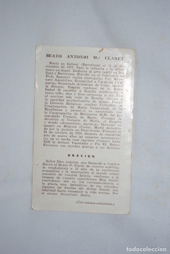 Postales: BEATO ANTONIO M&ordf; CLARET - Foto 2