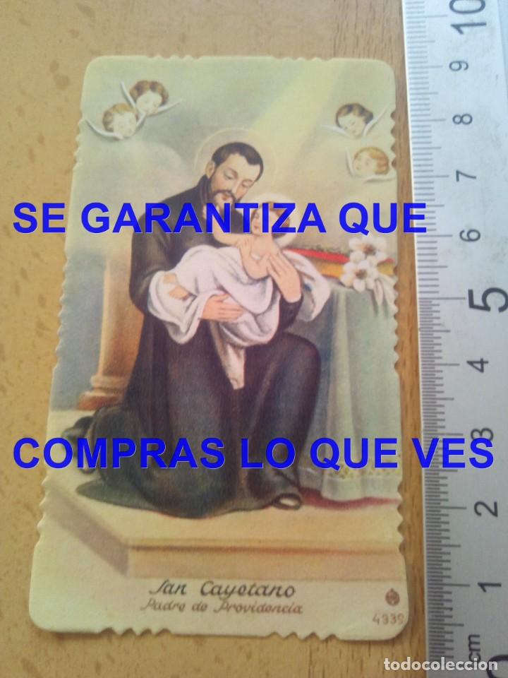 Cartoline: SAN CAYETANO ORACION A ESTAMPA RECORDATORIO C88