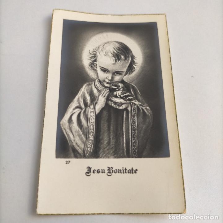 Postkarten: antigua felicitacion o recuerdo recordatorio de primera comunion belen o navidad ni&ntilde;o jesus