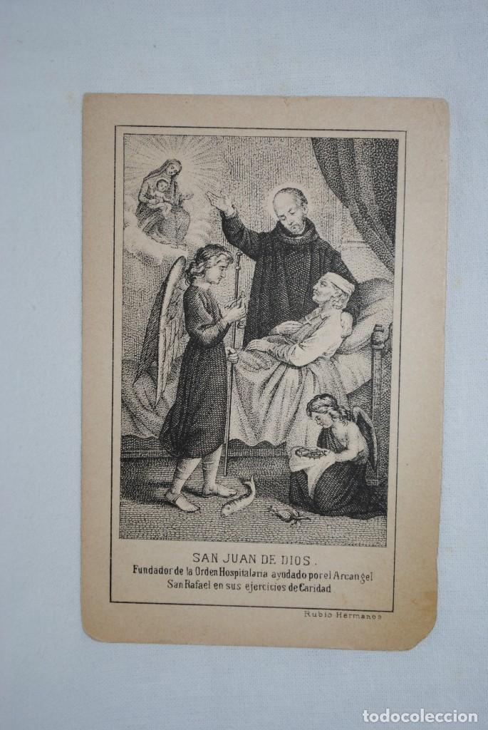 Postales: SAN JUAN DE DIOS , FUNDADOR DE LOS HERMANOS HOSPITALARIOS.