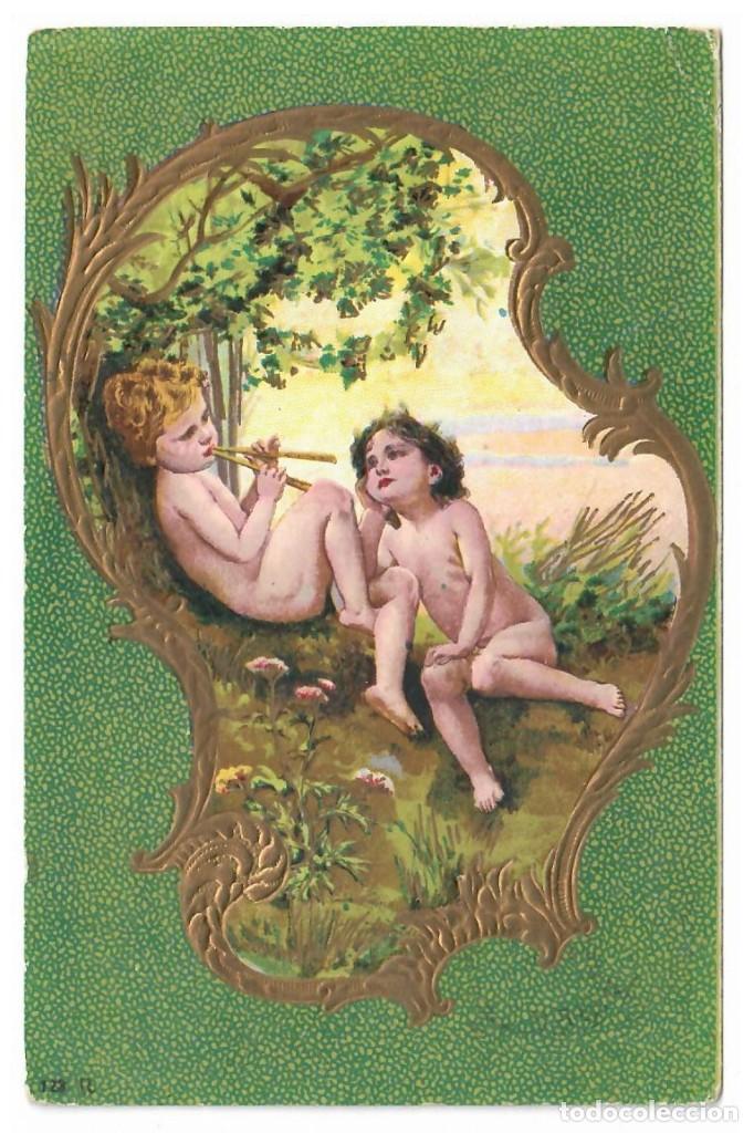 Postales: &Aacute;NGELES Y QUERUBINES &diams; 1914 - Foto 1