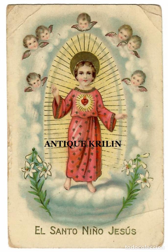 Postales: POSTAL ALEMANA EDICION G.G.K. N&ordm; 455 / EL SANTO NI&Ntilde;O JESUS