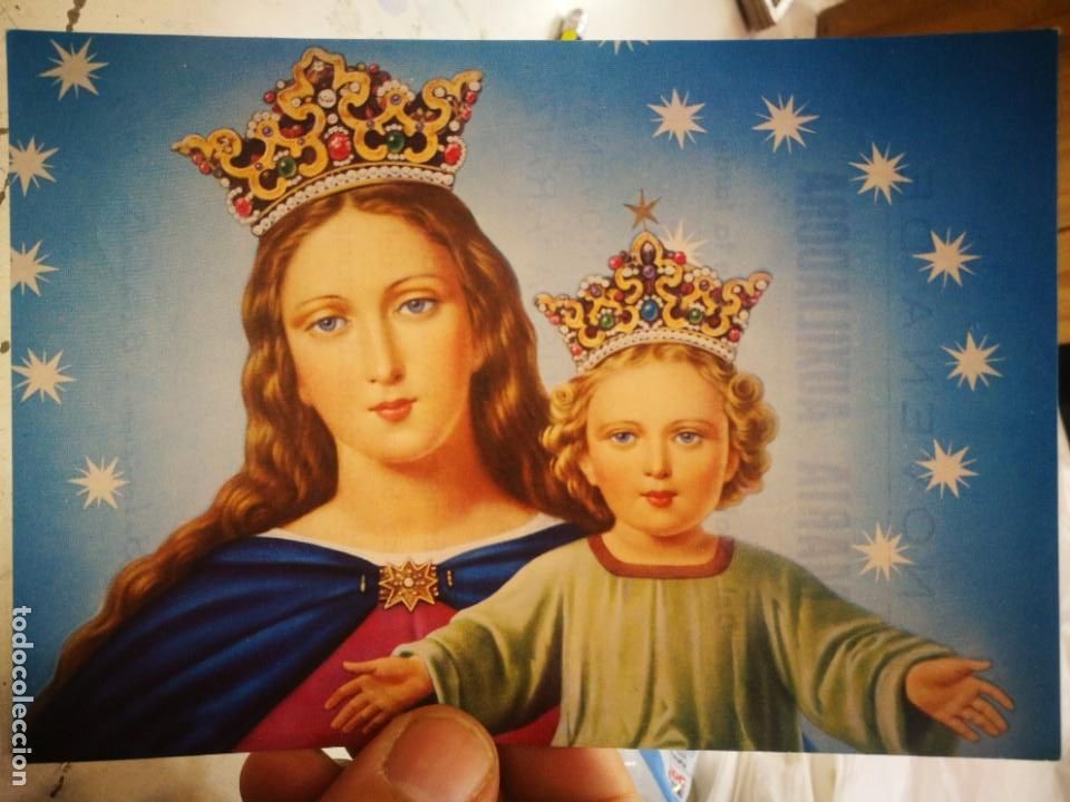 Postkarten: Estampa Novena de Mar&iacute;a Auxiliadora SALESIANOS BARACALDO 1989