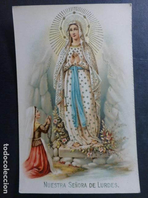 Postales: NUESTRA SE&Ntilde;ORA DE LOURDES POSTAL - Foto 1