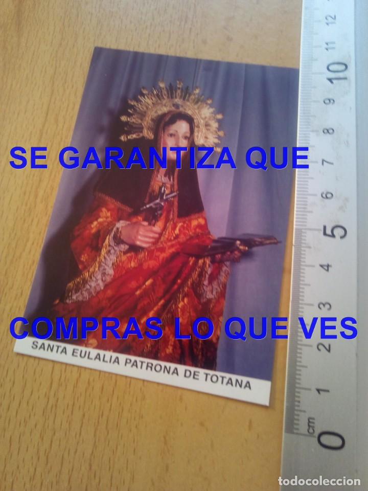 Postais: SANTA EULALIA PATRONA DE TOTANA ESTAMPA RECORDATORIO C97
