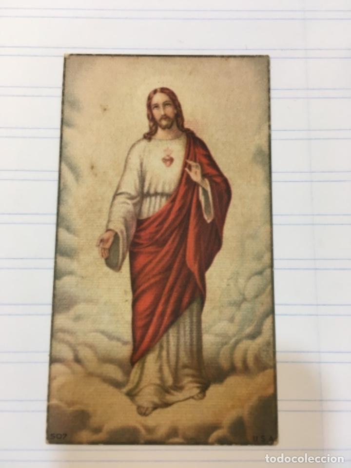 Postales: Estampa Sagrado Corazon de Jesus
