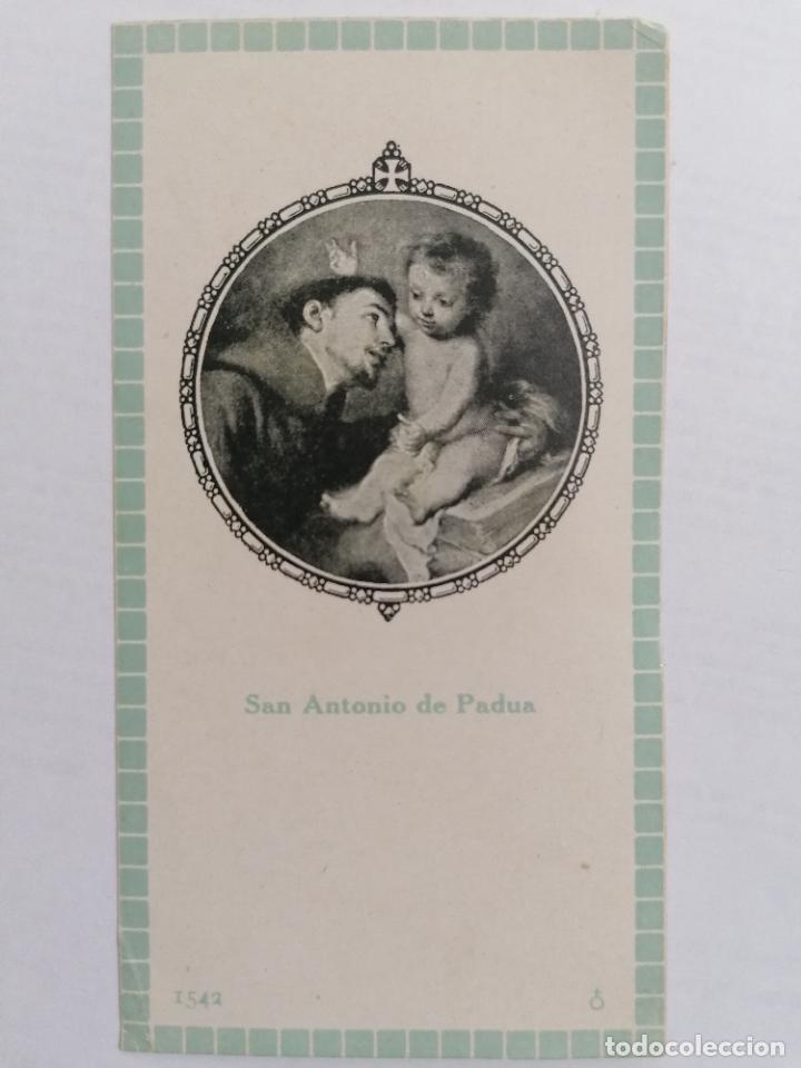 Postales: ESTAMPA SAN ANTONIO DE PADUA, A&Ntilde;OS 60