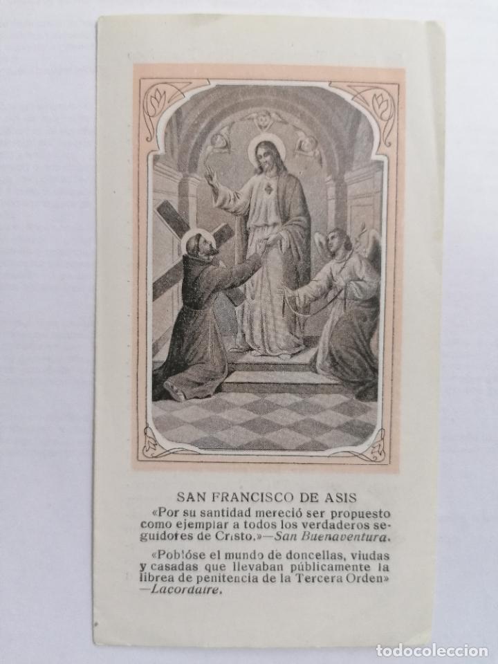 Postales: ESTAMPA, SAN FRANCISCO DE ASIS, LA ORDEN TERCERA