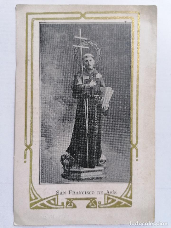 Postales: ESTAMPA, SAN FRANCISCO DE ASIS, CORONA DE LAS LLAGAS