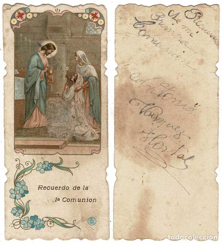 Postales: Antiguo Recuerdo Primera Comuni&oacute;n - Foto 1