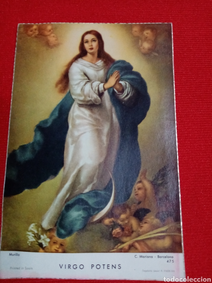 Postales: ESTAMPA INMACULADA CONCEPCI&Oacute;N - Foto 1