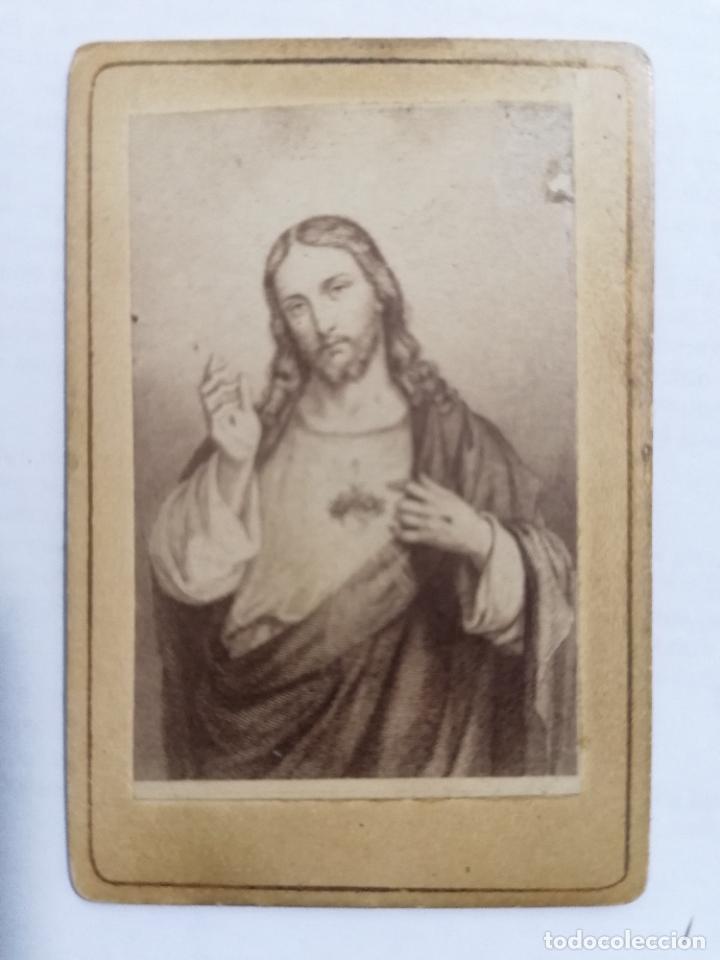 Postales: FOTOGRAFIA DE CARTON, SAGRADO CORAZON DE JESUS