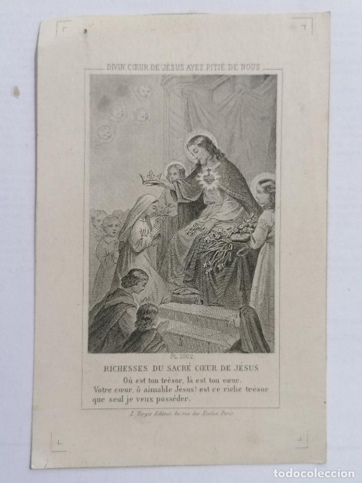 Postales: ESTAMPA, LAS RIQUEZAS DEL SAGRADO CORAZ&Oacute;N DE JES&Uacute;S