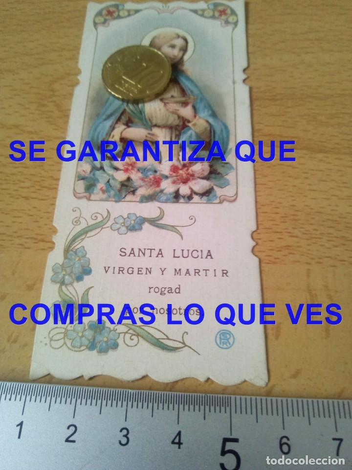 Cartes Postales: SANTA LUCIA CEREGUMIL FERNANDEZ ESTAMPA RECORDATORIO E5
