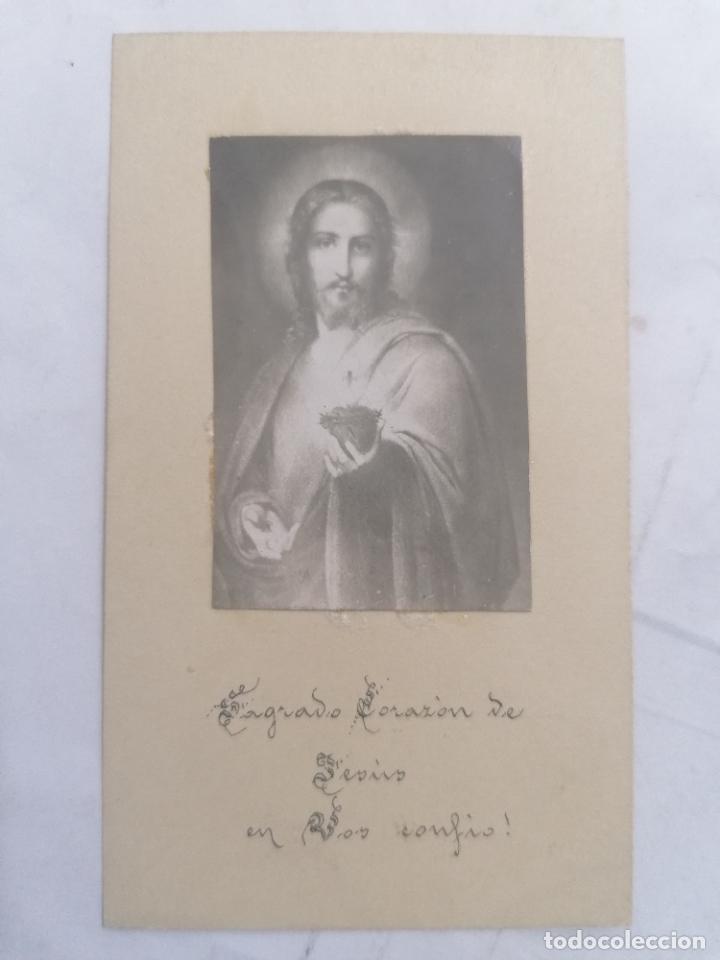Postales: ESTAMPA, SAGRADO CORAZON DE JESUS, EN VOS CONFIO
