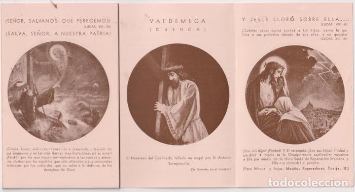 Postcards: Estampas (13,5x9) de 20 p&aacute;ginas en acorde&oacute;n, de Im&aacute;genes Religiosas da&ntilde;adas durante los a&ntilde;os 30