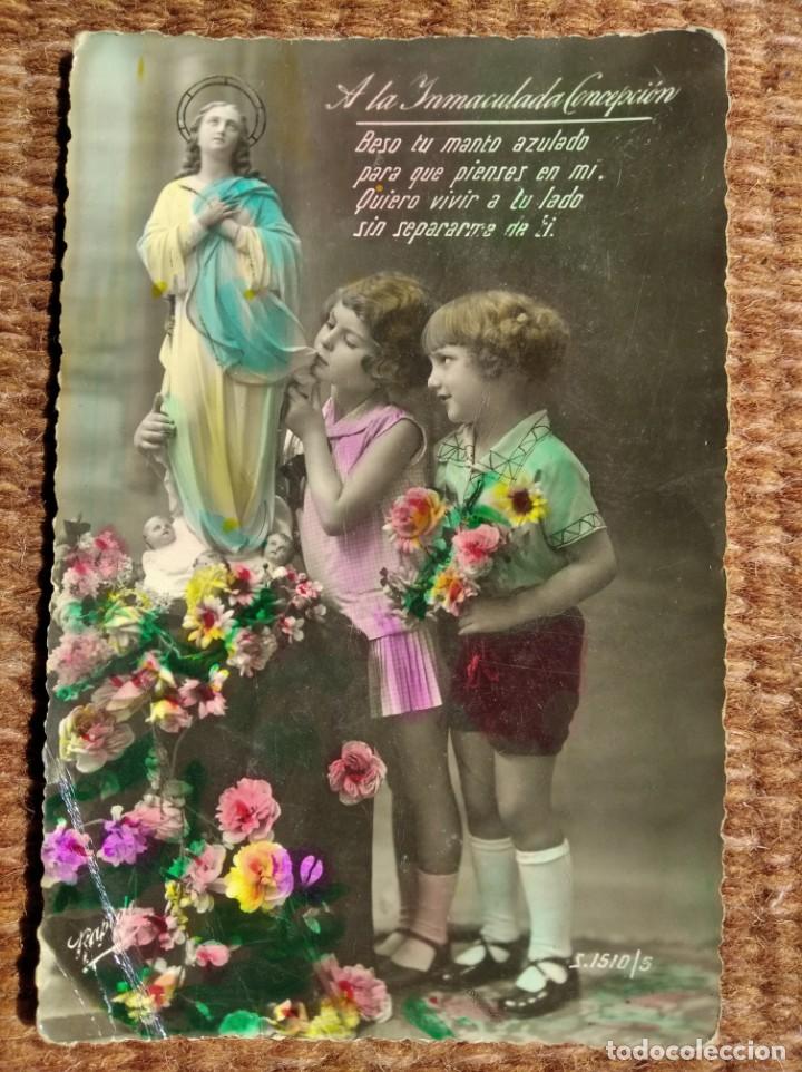 Postales: A LA INMACULADA CONCEPCION