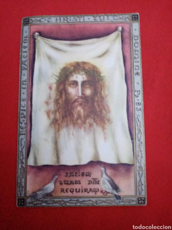 Postales: Estampa Santo Rostro - Foto 1