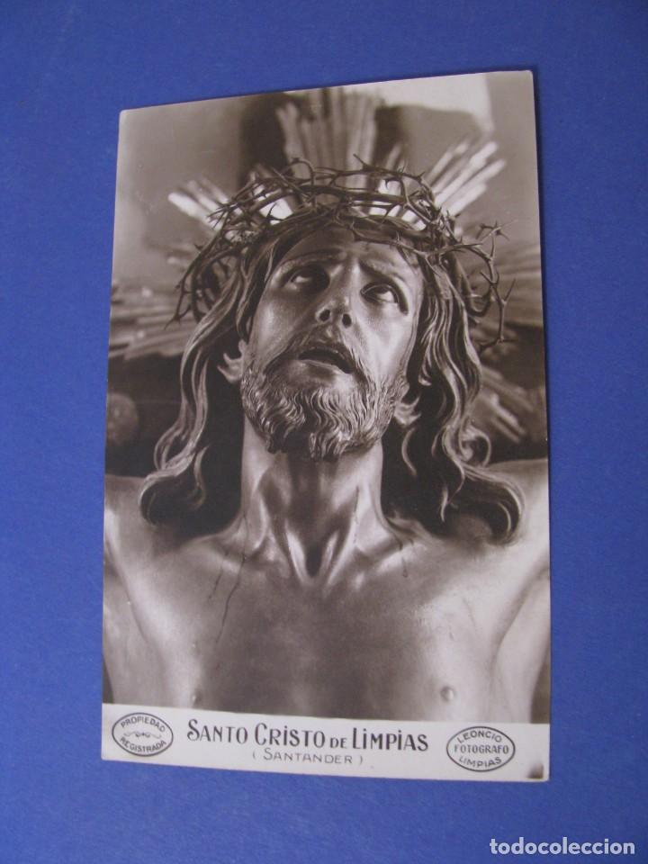 Postales: POSTAL DE SANTO CRISTO DE LIMPIAS. FOTOGRAFO LEONCIO.