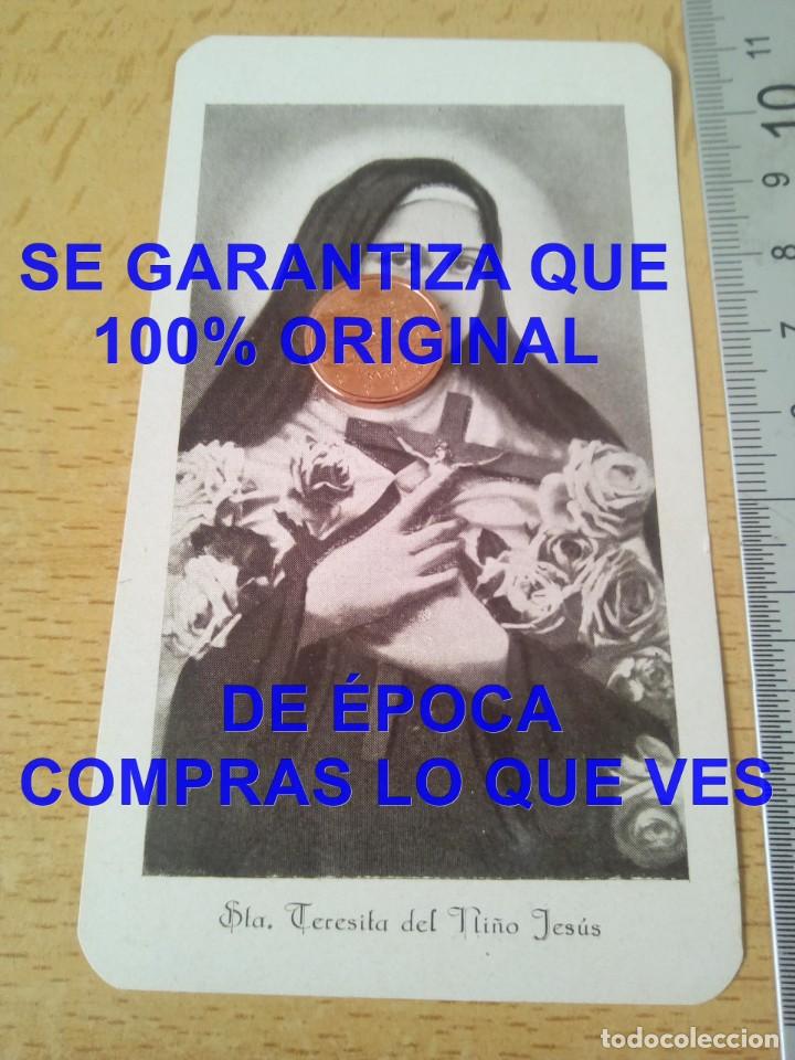 Postales: SANTA TERESITA DEL NI&Ntilde;O JESUS ACTO CONTRICCION ESTAMPA RECORDATORIO E34