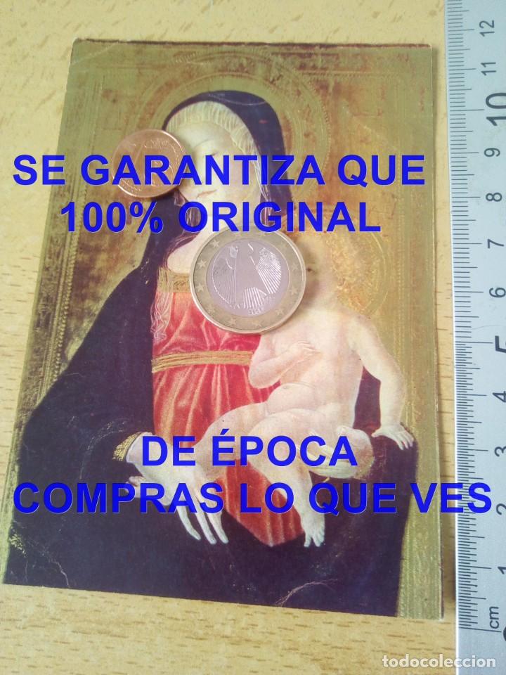 Postales: MARIA DE LOS DOLORES PAN NAJERA ALESON SAN AGUSTIN ESTAMPA RECORDATORIO E34