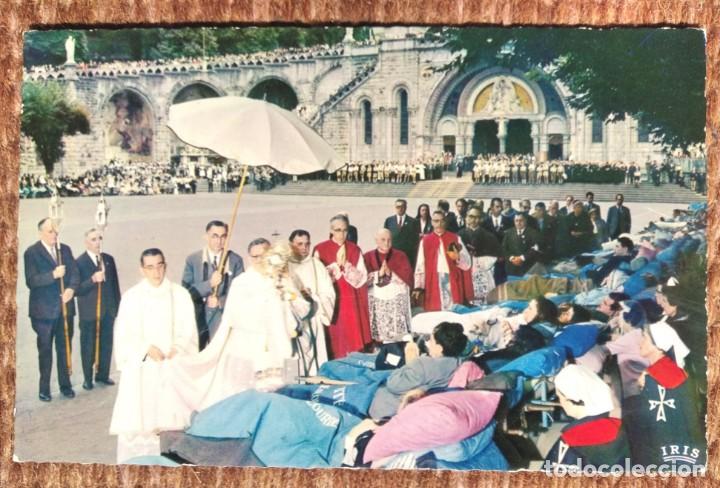 Postales: LOURDES - BENDICION DE LOS ENFERMOS - Foto 1