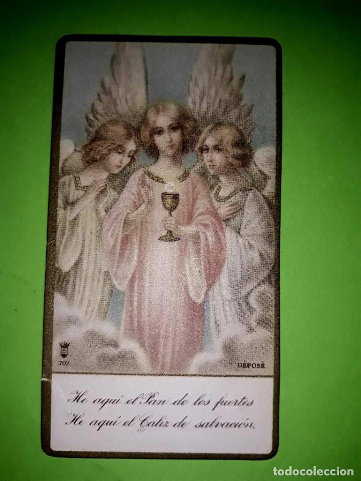 Postales: Estampa Recordatorio Comuni&oacute;n 1929 Sant Juli&agrave; d&acute;Arb&oacute;s