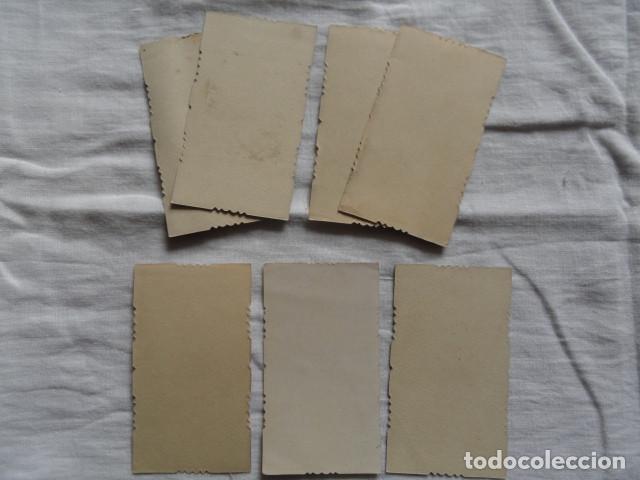 Postales: LOTE 7 ESTAMPAS RELIGIOSAS TROQUELADAS. - Foto 4