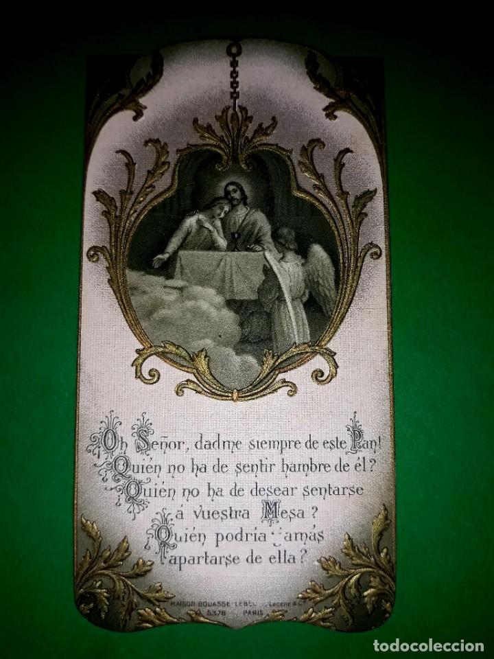 Postales: Estampa Recordatorio Troquelado 1910