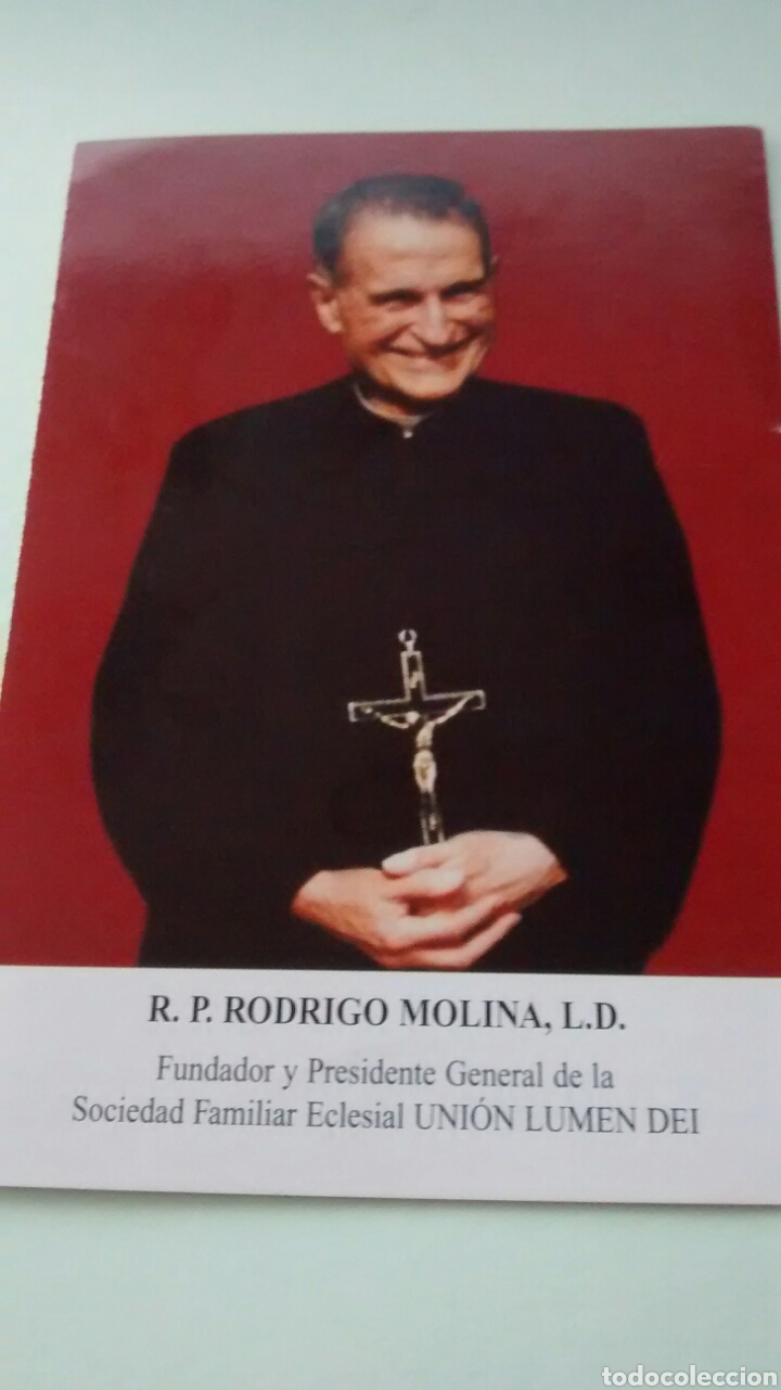 Postales: ESTAMPA R.P. RODRIGO MOLINA L.D (LUMEN DEI)