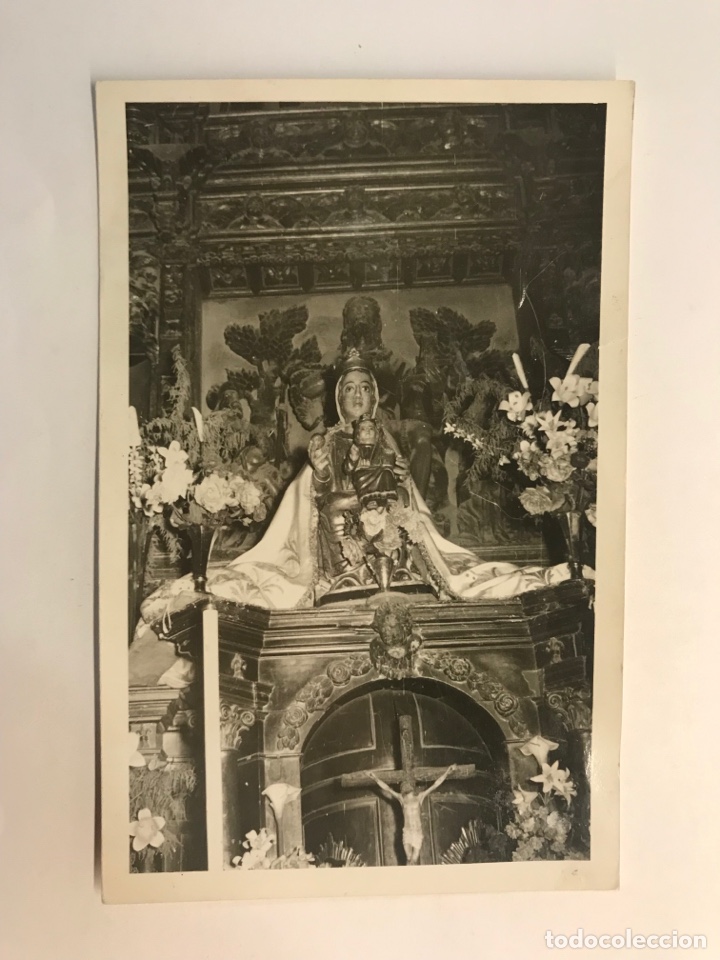 Postales: FOTOGRAF&Iacute;A POSTAL. Madonna della Corona, Virgen de Garda, ITALIA (h.1960?)