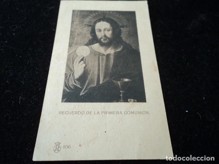 Postales: recordatorio de comunion,col-legi pompeya, 1923