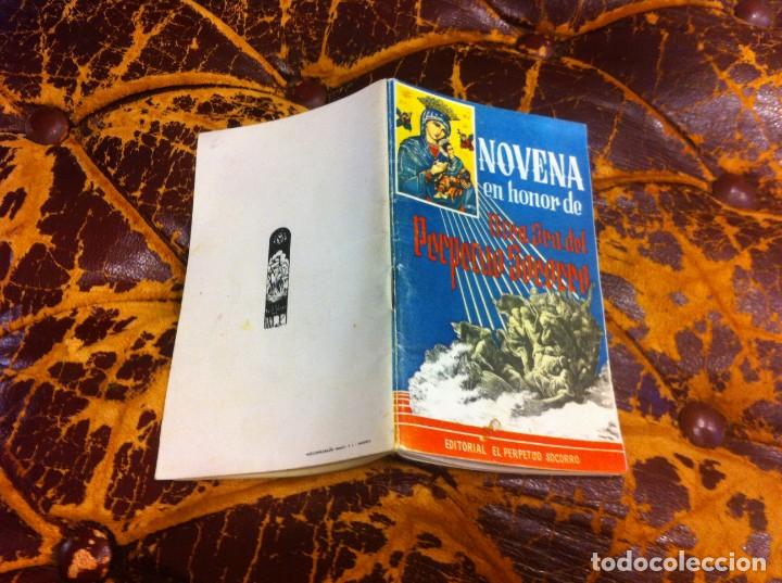 Cartoline: NOVENA EN HONOR DE NTRA. SRA. DEL PERPETUO SOCORRO POR UN PADRE REDENTORISTA. 1962