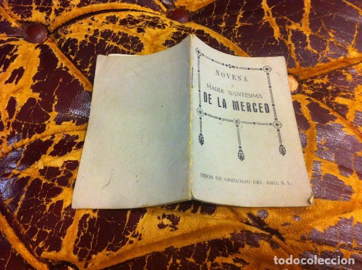 Cartoline: NOVENA A MAR&Iacute;A SANT&Iacute;SIMA DE LA MERCED. 1942