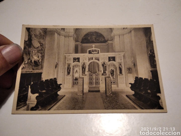 Postales: Postal antigua Chiesa Russo Cattolica San Antonio Abad