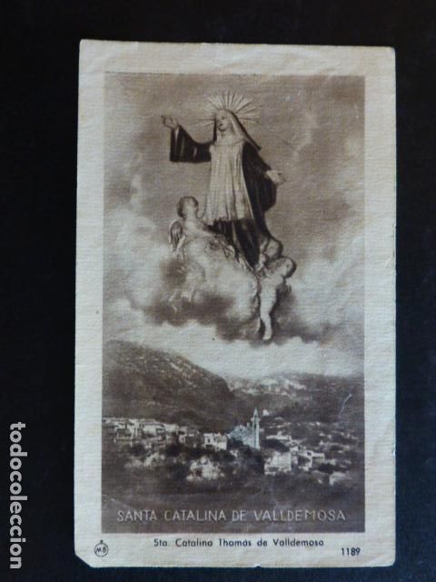 Cartoline: SANTA CATALINA DE VALLDEMOSA ANTIGUA ESTAMPA