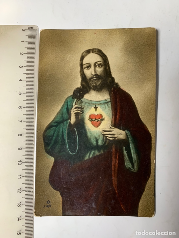 Postkarten: POSTAL. SGDO. CORAZ&Oacute;N DE JES&Uacute;S. GHAM.