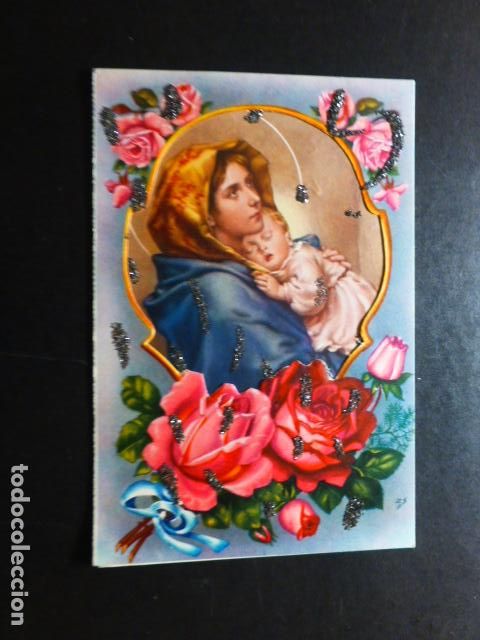 Cartoline: VIRGEN CON NI&Ntilde;O POSTAL ZSOLT ILUSTRADOR