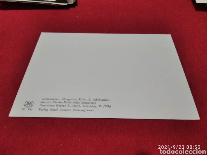 Postales: Postal religiosa gottesmutter, N&oacute;vgorod - Foto 2