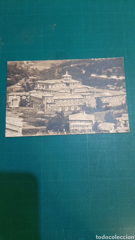 Postales: LUGO MONASTERIO SAMOS POSTAL PALOMEQUE MADRD - Foto 1